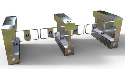 桥式斜角防撞摆闸HX-03