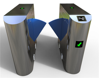 桥式圆角斜面翼闸HX-YZ02